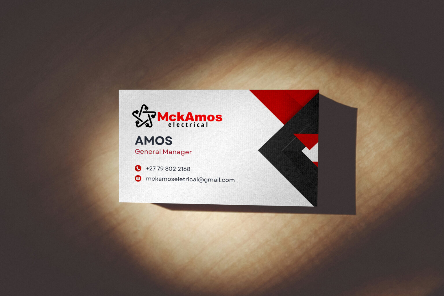 Home free shadow business card mockup psd